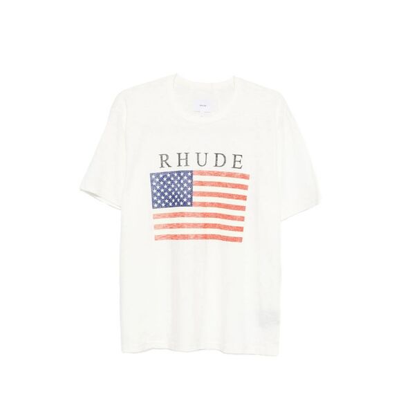 Rhude Neutrals T-Shirts & Vests - T-Shirts Men